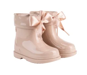 Igor Ankle Rain Boot in Beige