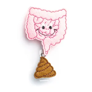 Intestine | Nurse Badge Reel Holder