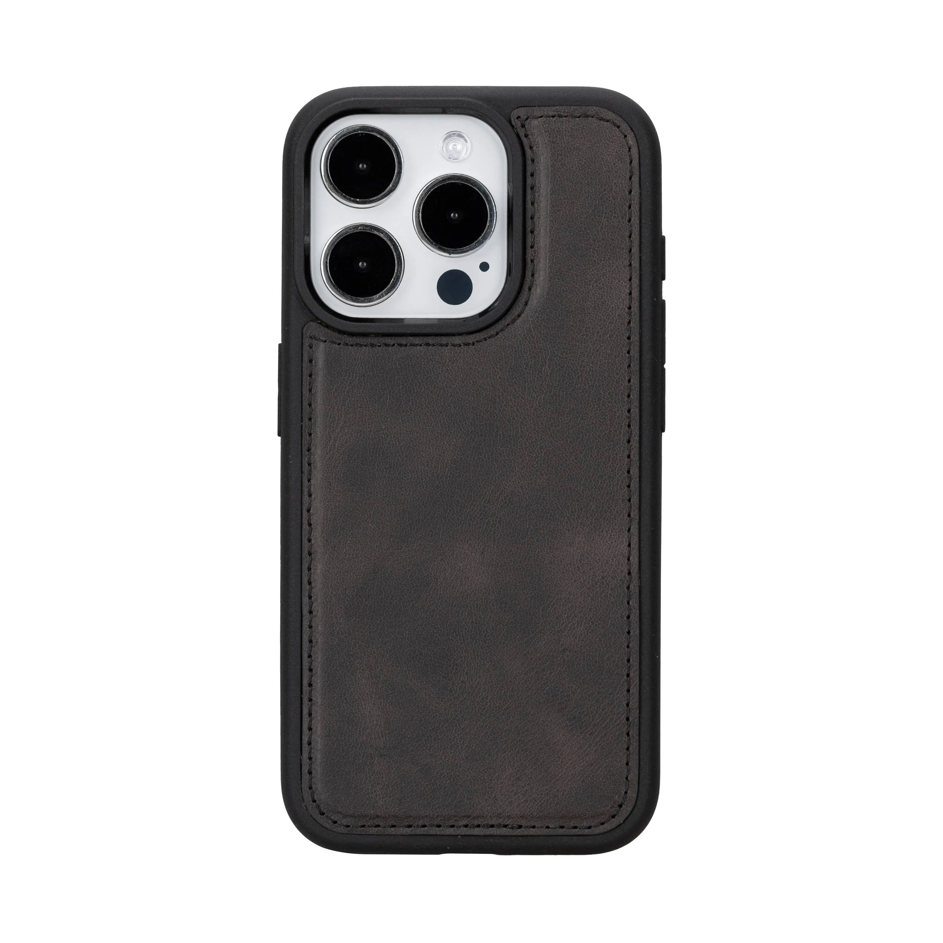 iPhone 15 Pro Leather Wallet Case