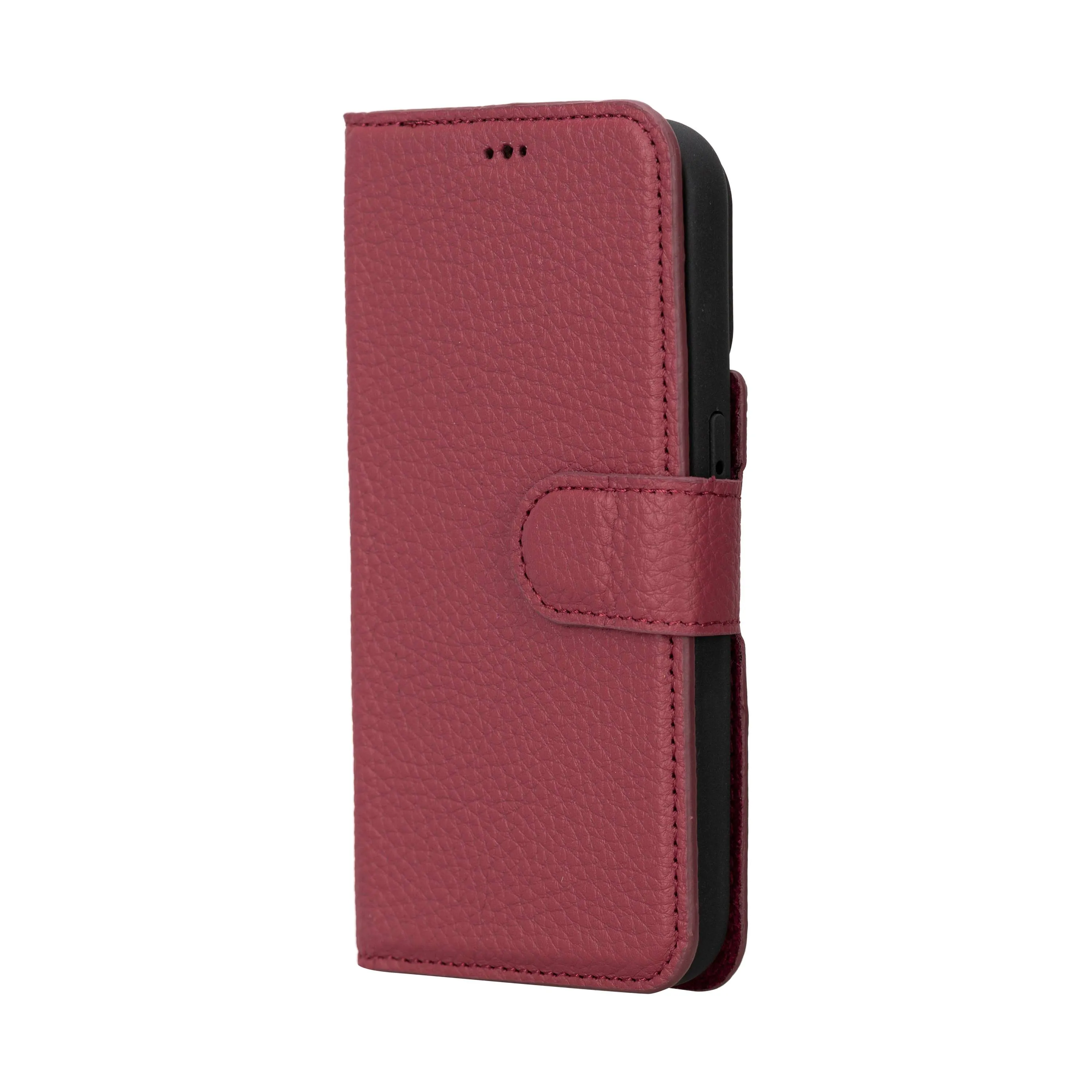 iPhone 15 Pro Leather Wallet Case