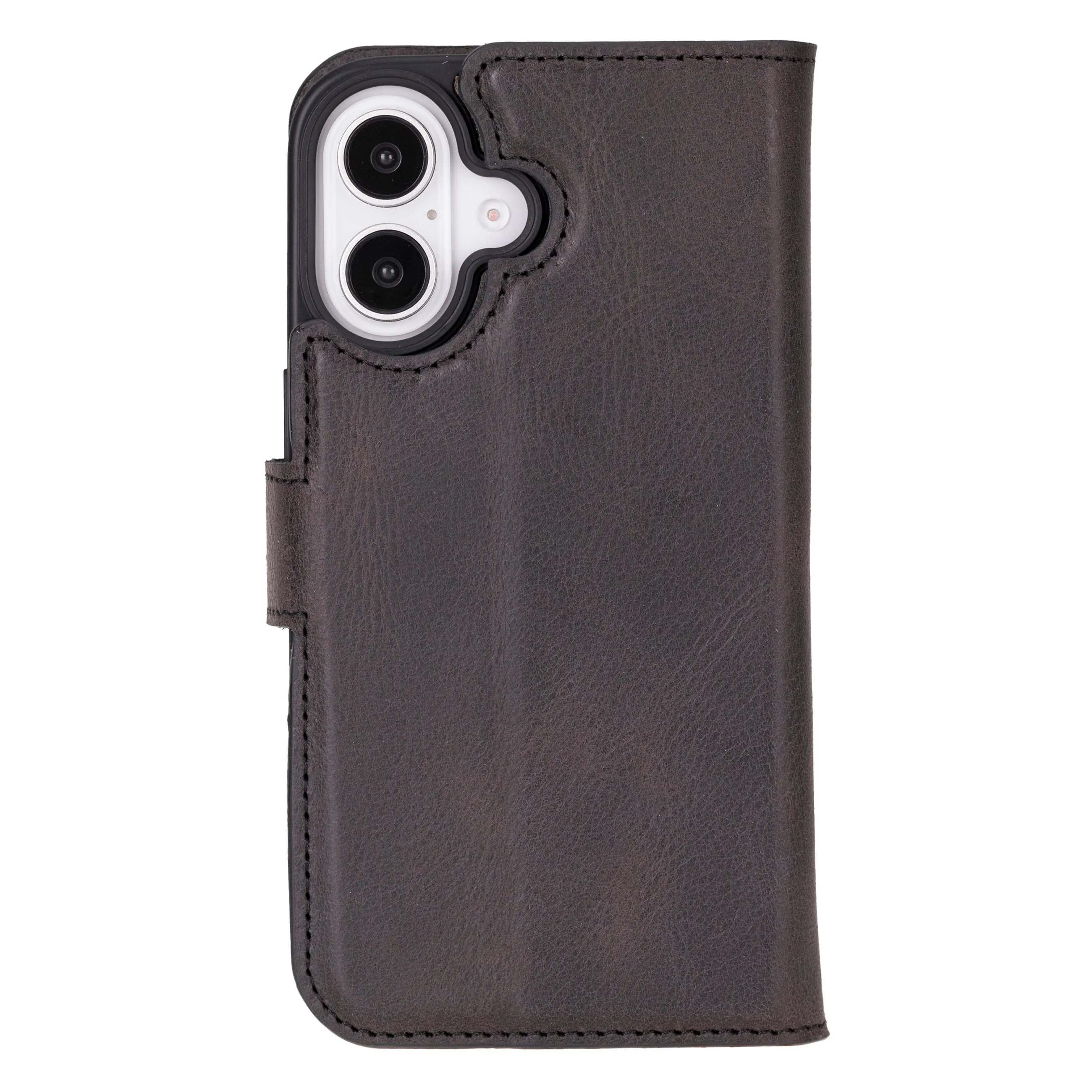 iPhone 16 Leather Wallet Case