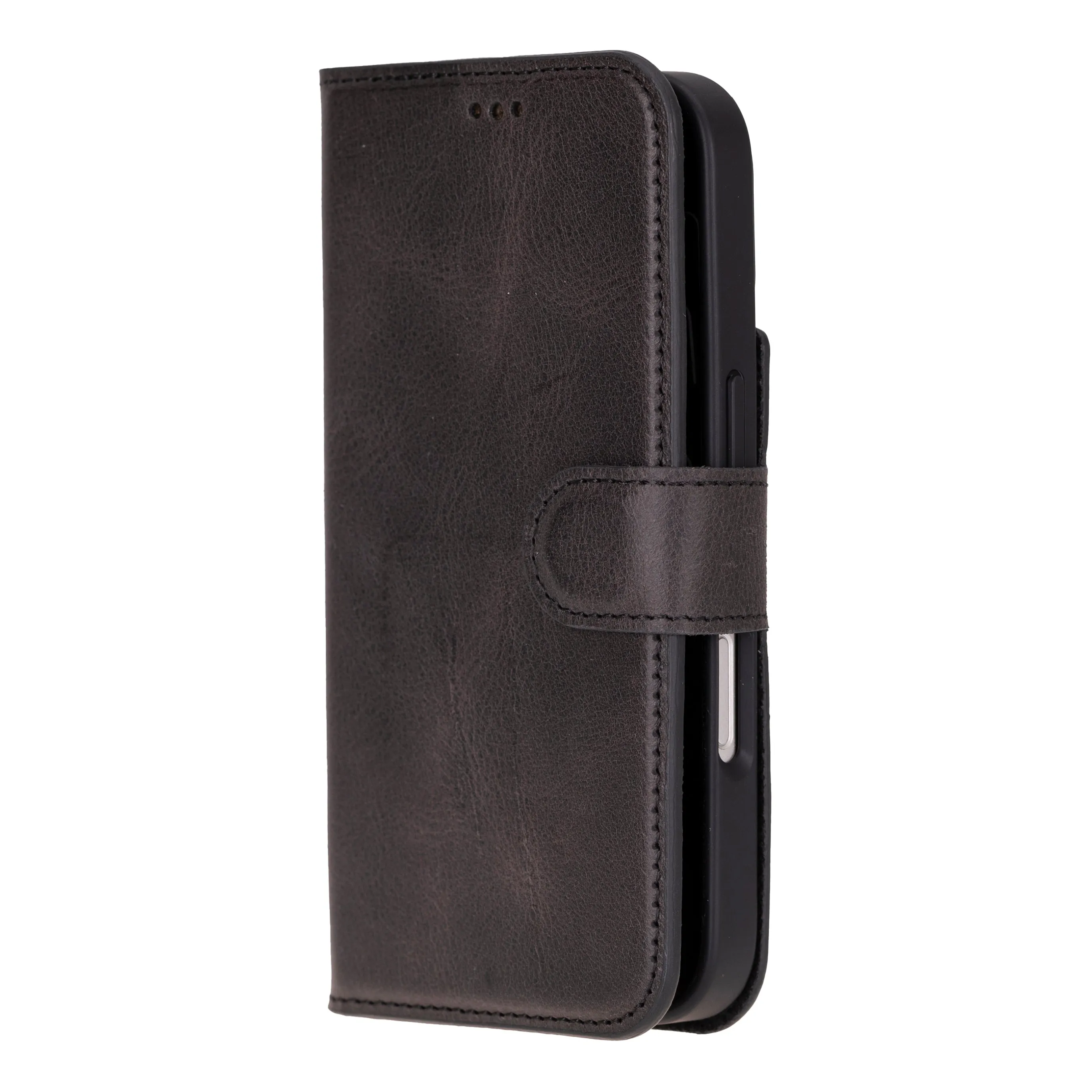 iPhone 16 Leather Wallet Case