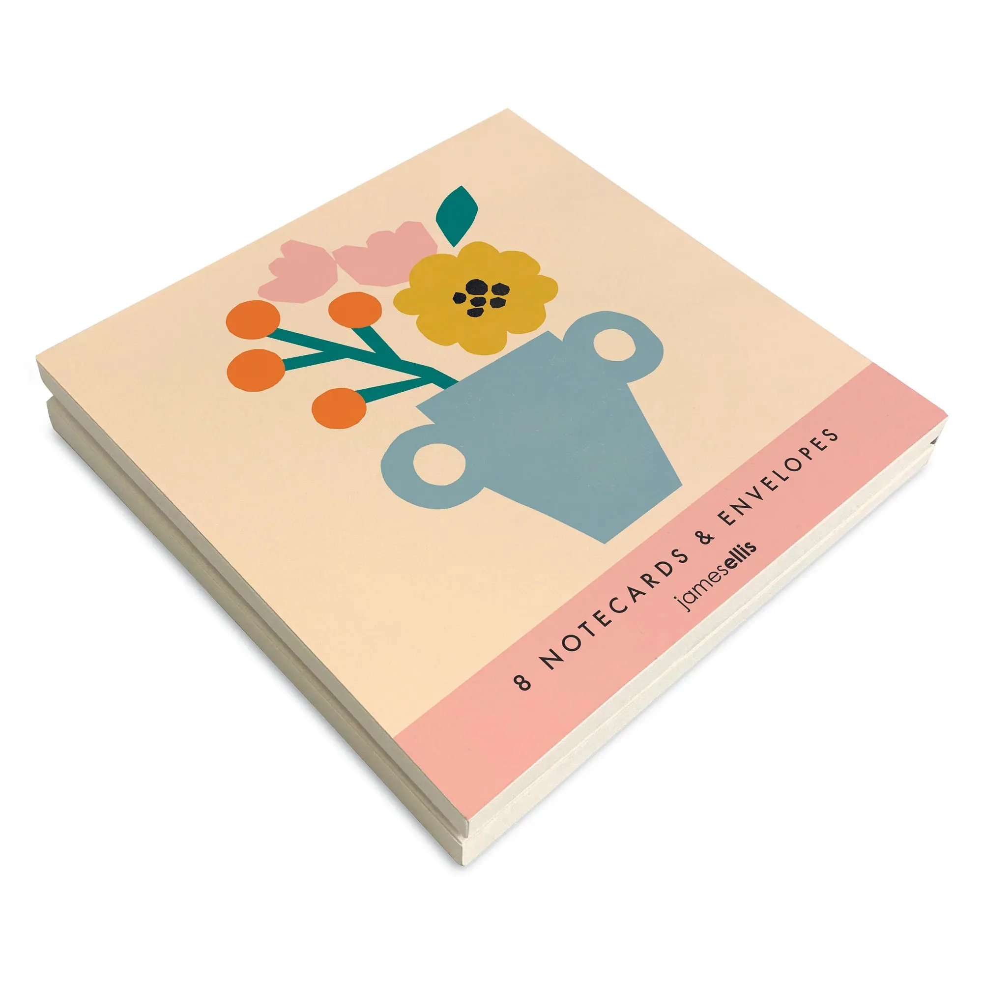 James Ellis Set of 8 Notecards - Flowers