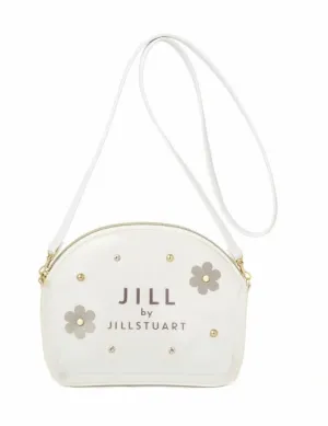 Japanese magazine gift Jill Stuart Two sides (frosted/white) Crossbody bag