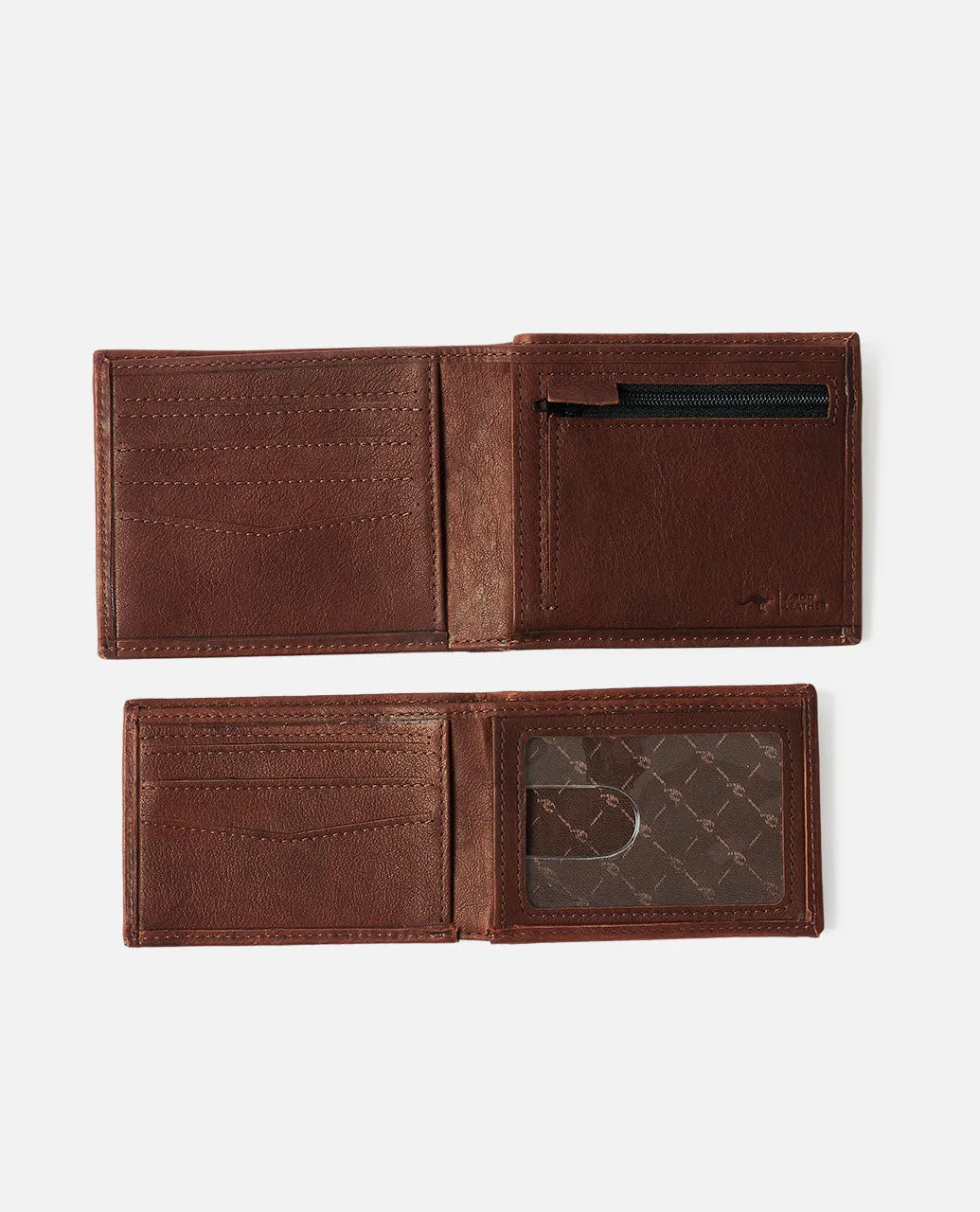 K-Roo RFID 2 In 1 Leather Wallet