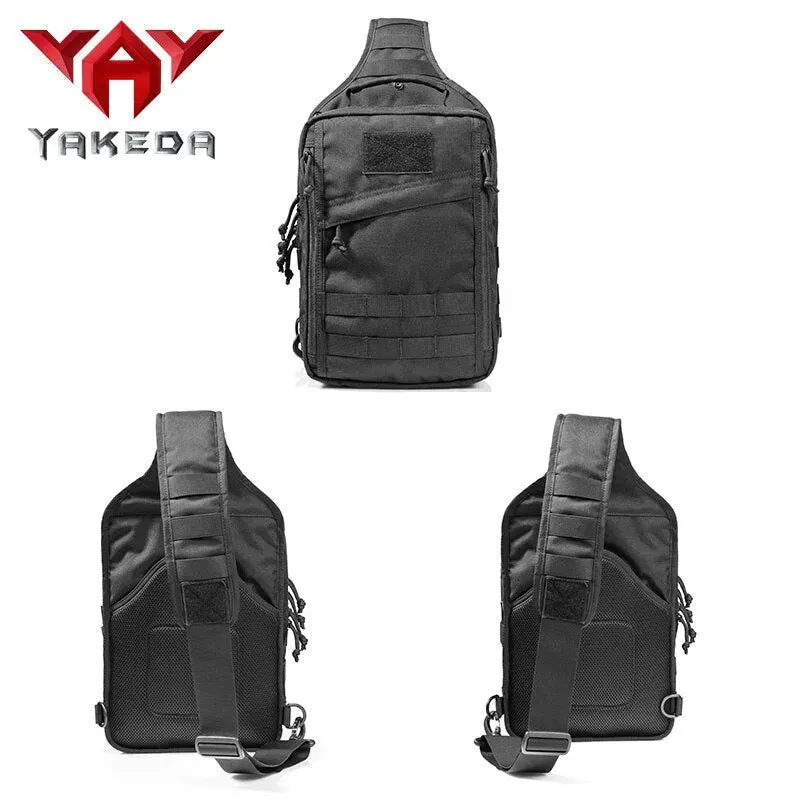 KF-088 Nylon Tactical Sling Bag Cross Body Gun Backpack Design For Handgun Move Quickly