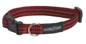 Kruuse Buster Adjustable Reflective Collar, Medium, Red