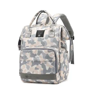 Large Capacity Diaper Bag Backpack - Camo