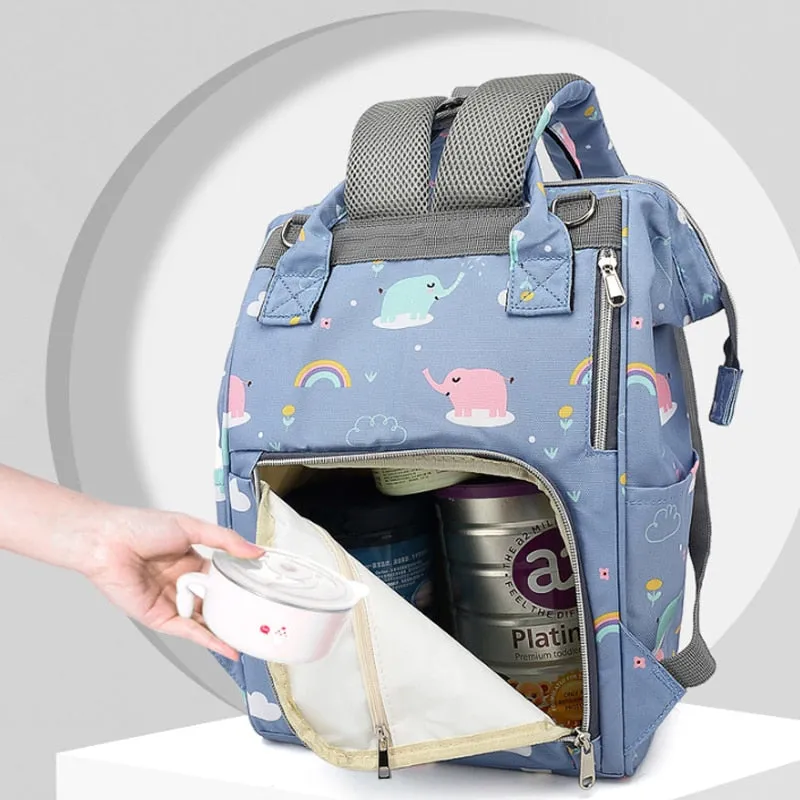 Large Capacity Diaper Bag Backpack - Unicorn