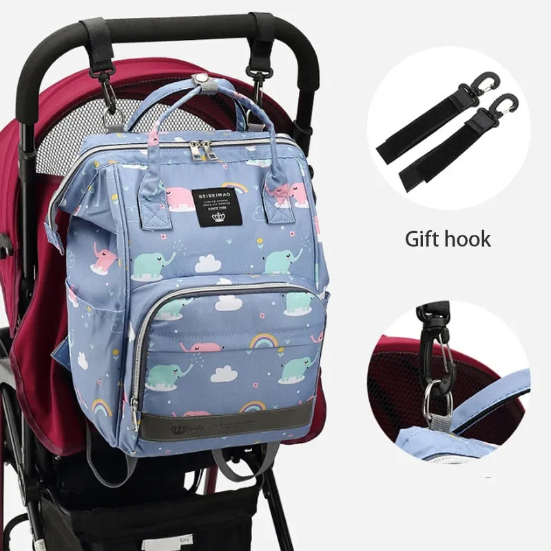 Large Capacity Diaper Bag Backpack - Unicorn