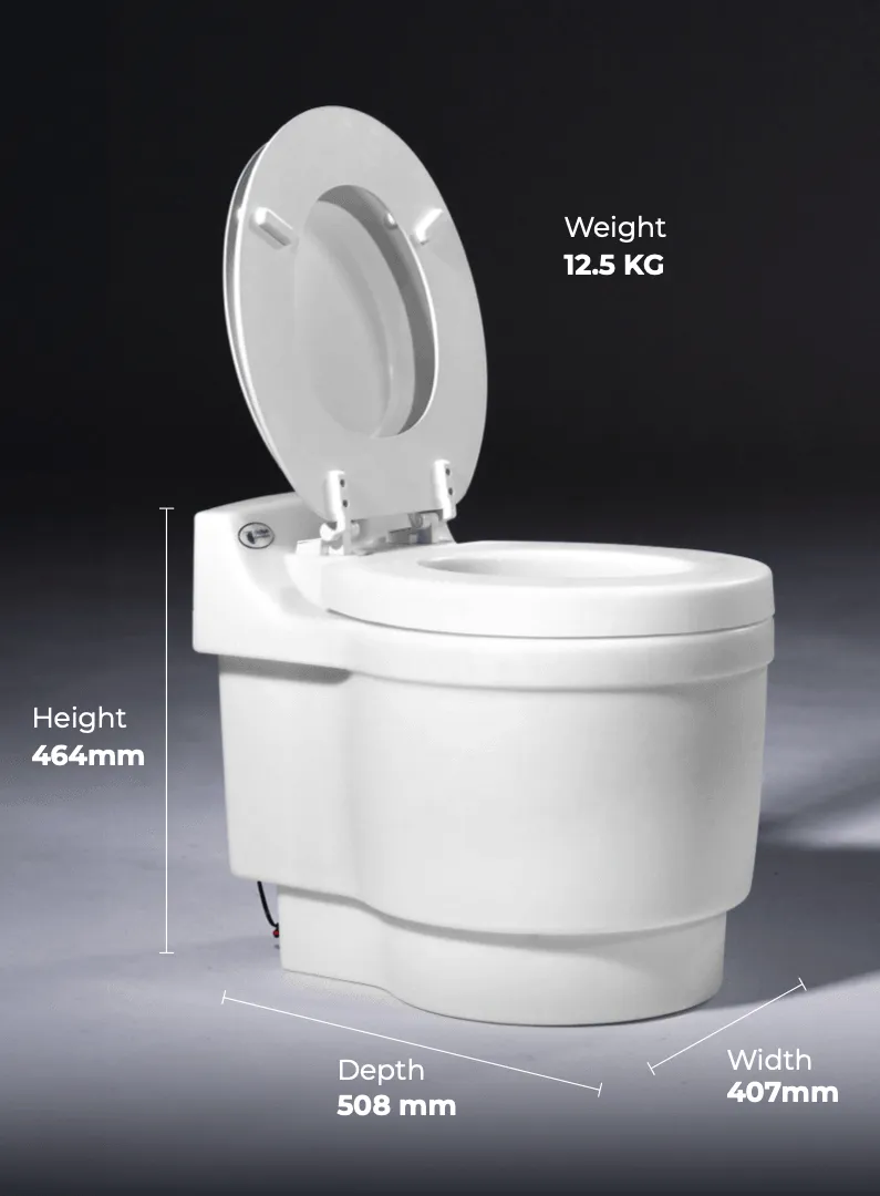 Laveo DryFlush Portable Toilet