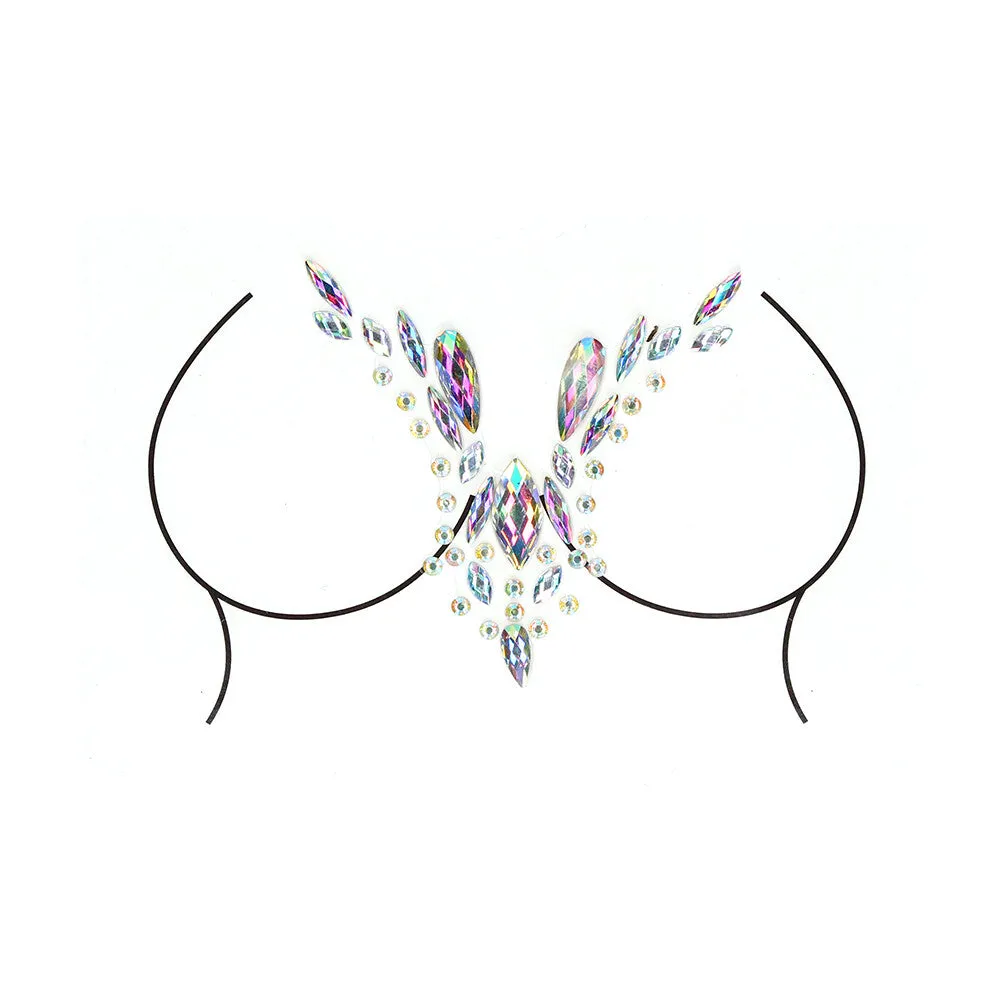 Le Desir Dazzling Deep-V Cleavage Bling Sticker