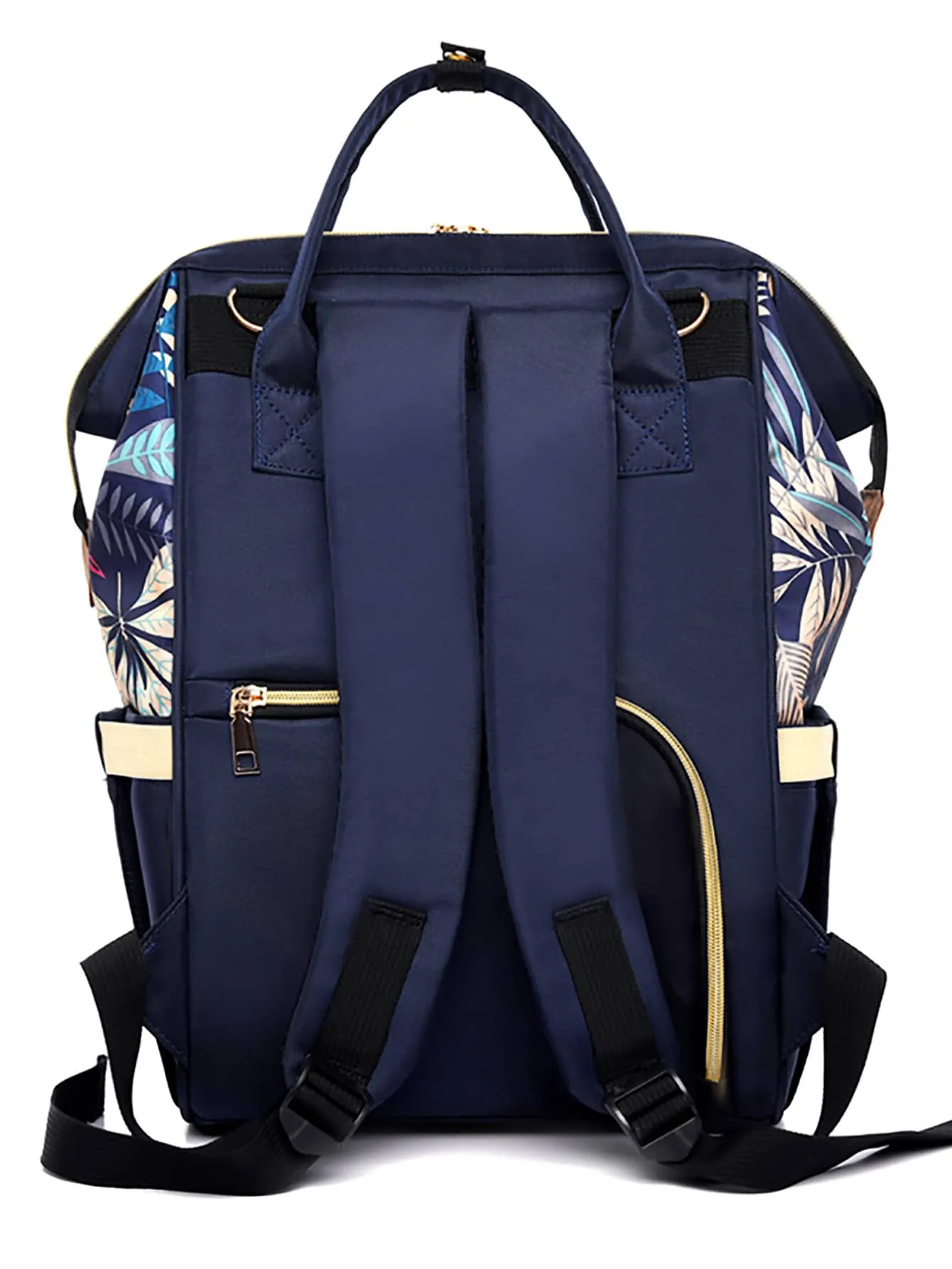 Leaf Graphic Pocket Front Backpack