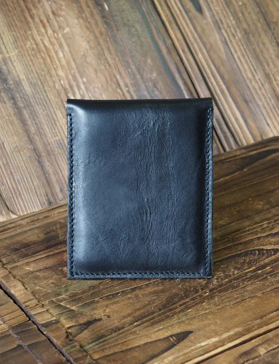 Leather Accessory Pouch #Black