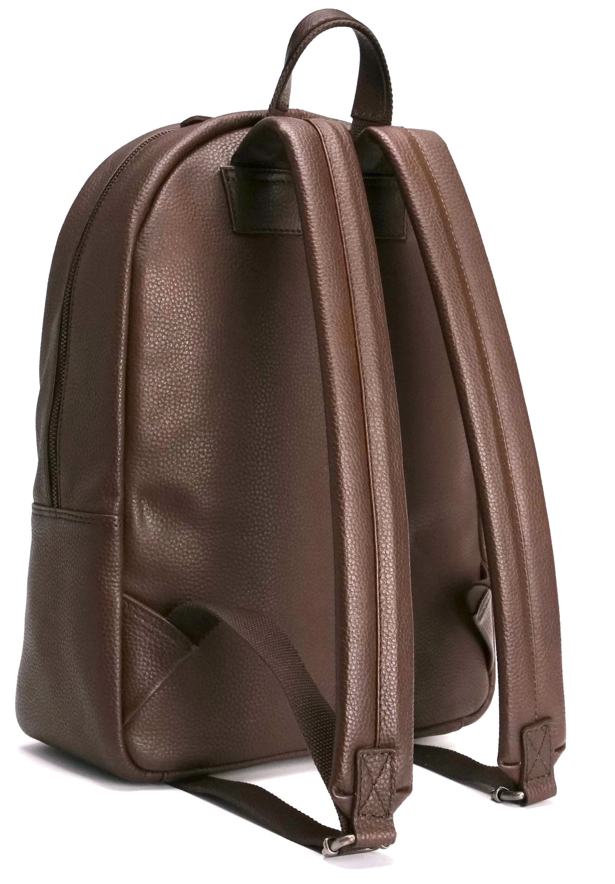 Leather Backpack Brown