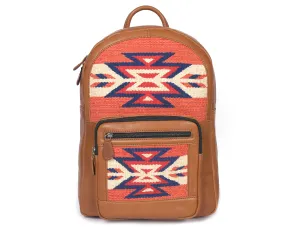 Leather Kilim Backpack