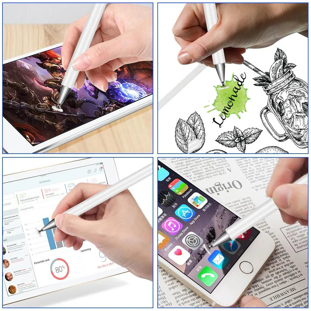 Lexuma XScreen 專用繪圖透視圓盤觸控電容筆 Capacitive Clear Disc Stylus Pen