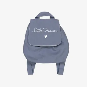 Little Dreamer Baby Backpack Blue/Grey