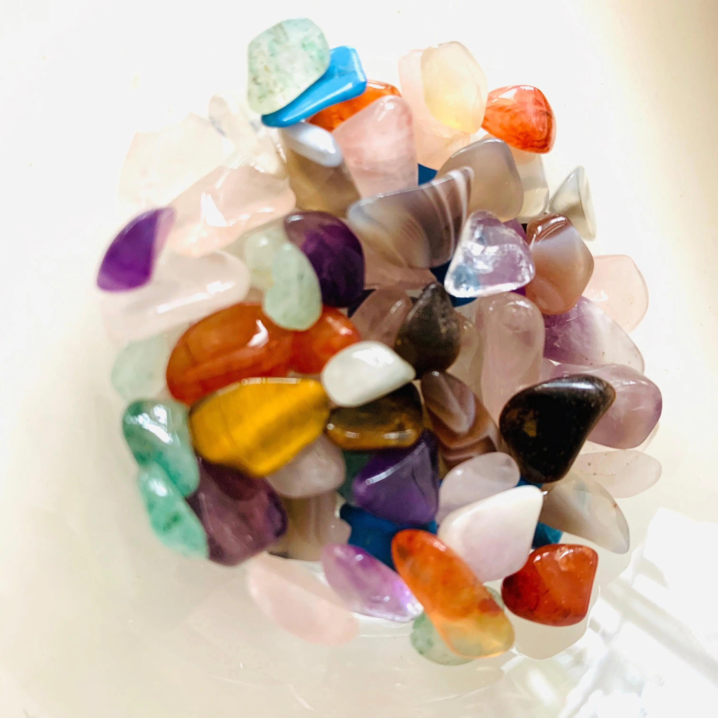 Loose Gemstone only with Magnifying Glass Each