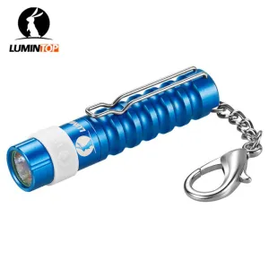 LUMINTOP Stainless Worm Tool AAA Mini Flashlight with XP-G2 Led with Three Modes of Light from Single Battery 2 Colors Available