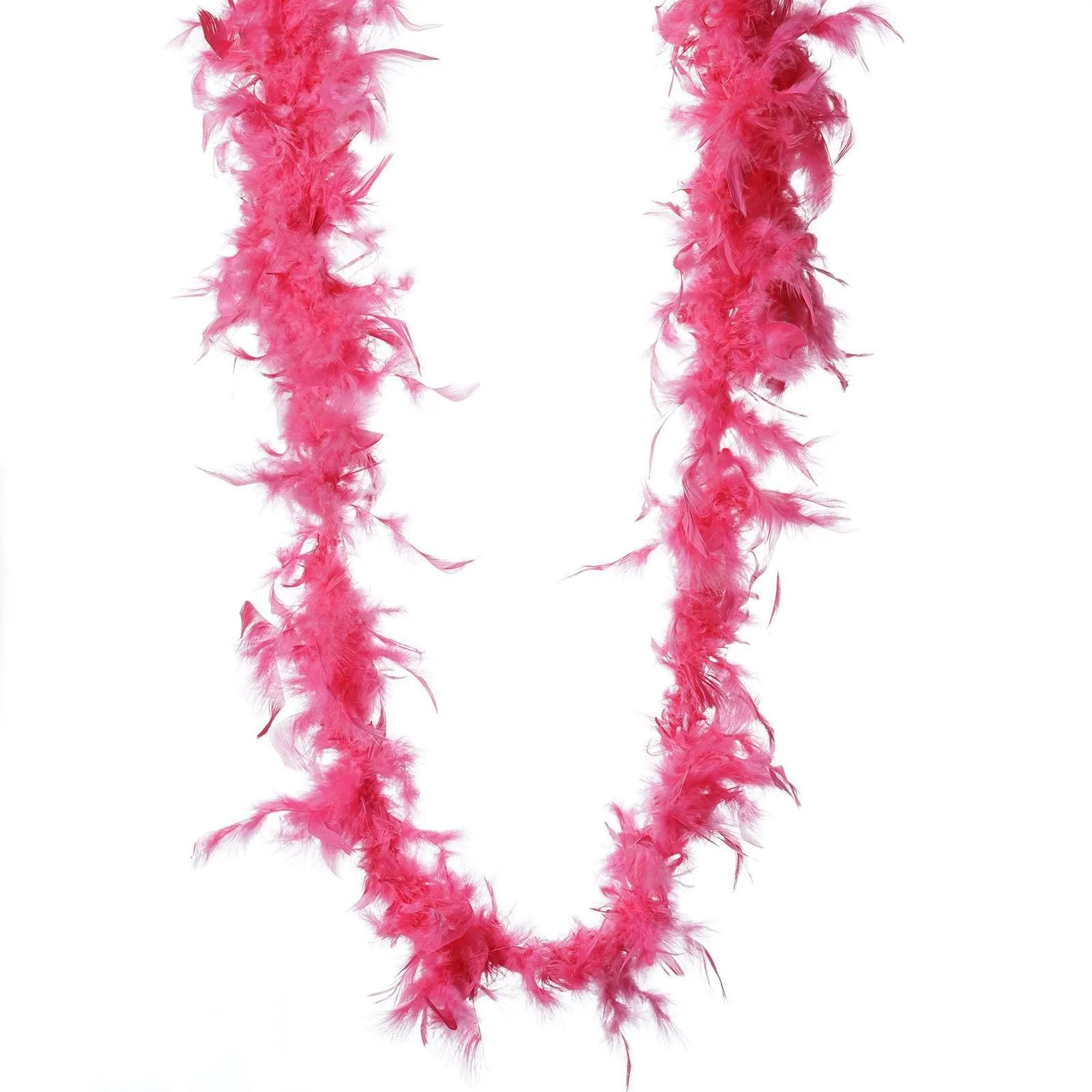 Lush-Chandelle Turkey Boas-Hot Pink-2 Yards