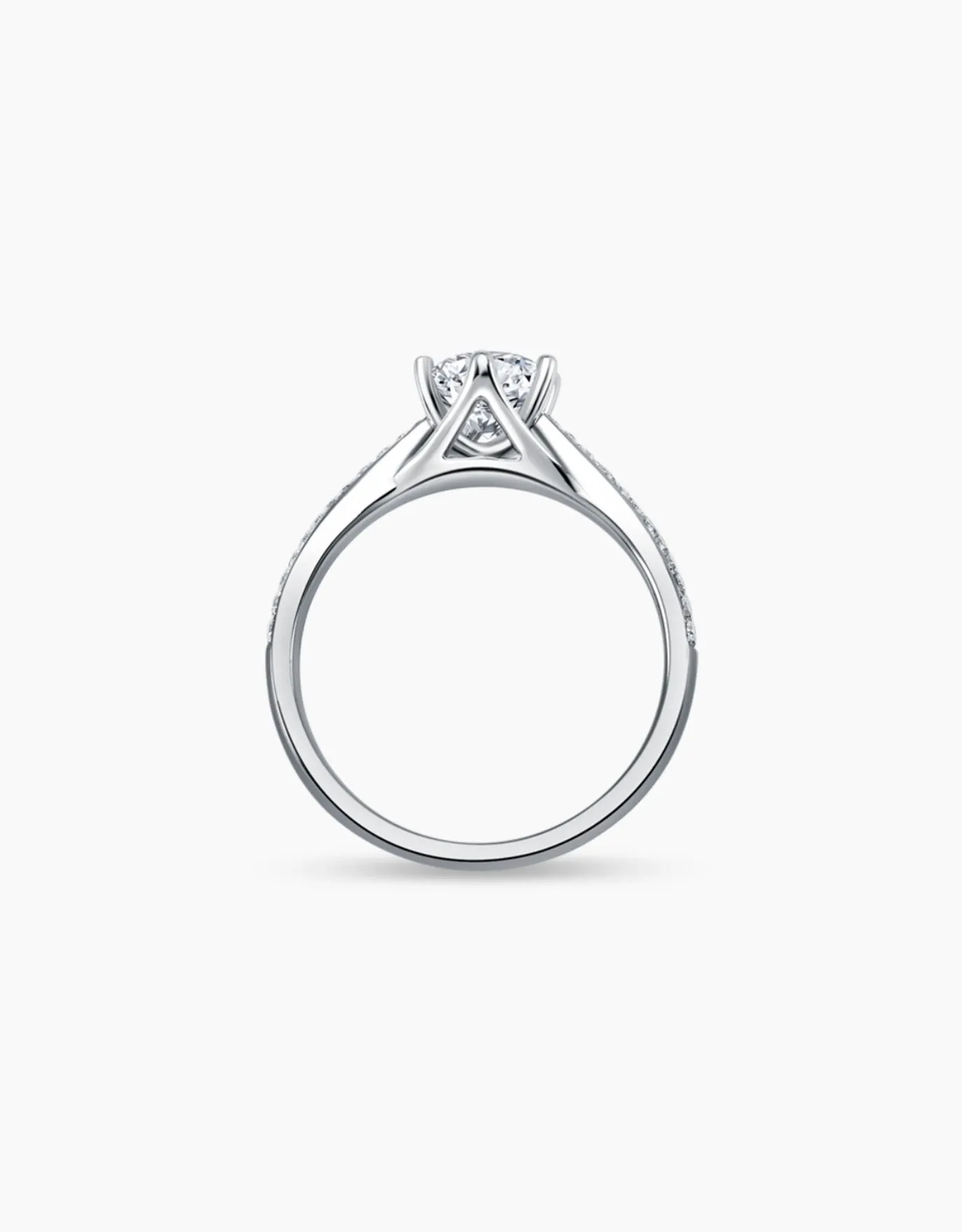 LVC Precieux Endear Diamond Ring in 6 prongs