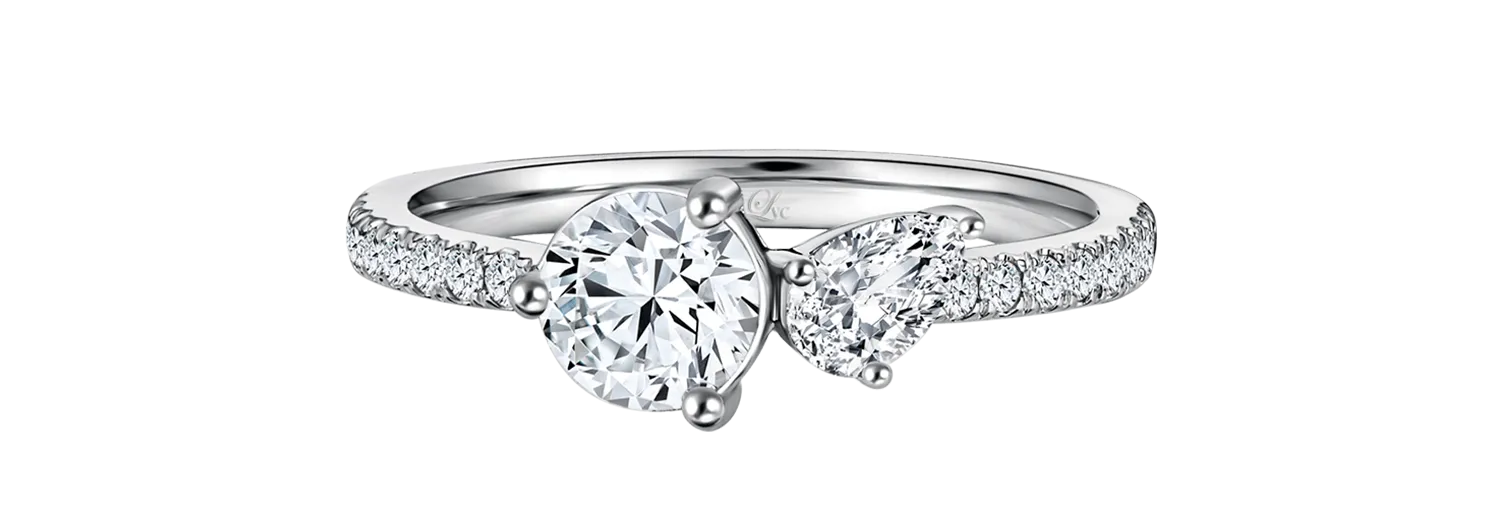 LVC Precieux Lovestruck Duet Diamond Ring