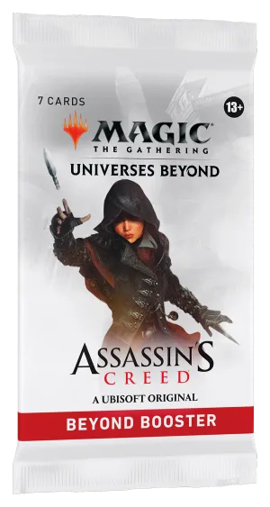 Magic: The Gathering - Assassin’s Creed Beyond Booster (7-Card Pack) - Collectible Trading Card Game for Ages 13 