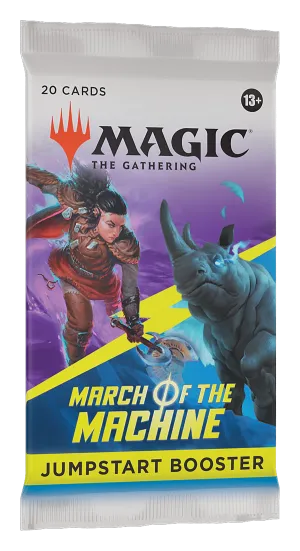 Magic: The Gathering March of the Machine Jumpstart Booster | 20 Magic Cards