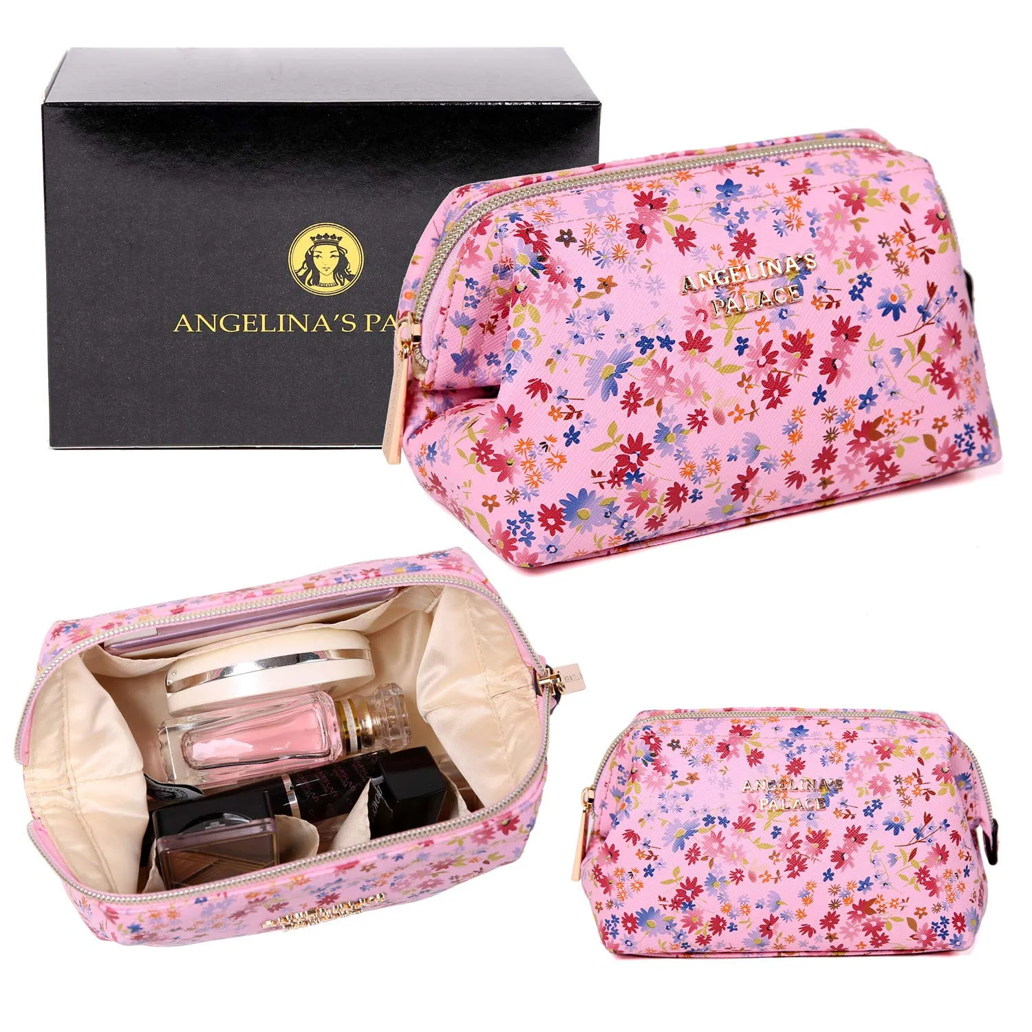 Makeup Bag Blossom Pink