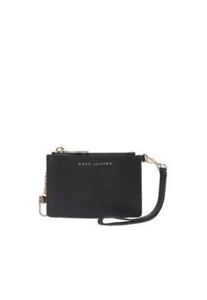 Marc Jacobs Daily Top-Zip Wristlet In Black S100M06RE22