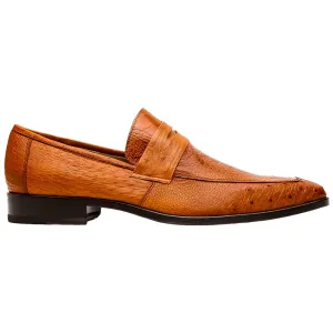 Marco Di Milano Fangio Ostrich Leg Cognac