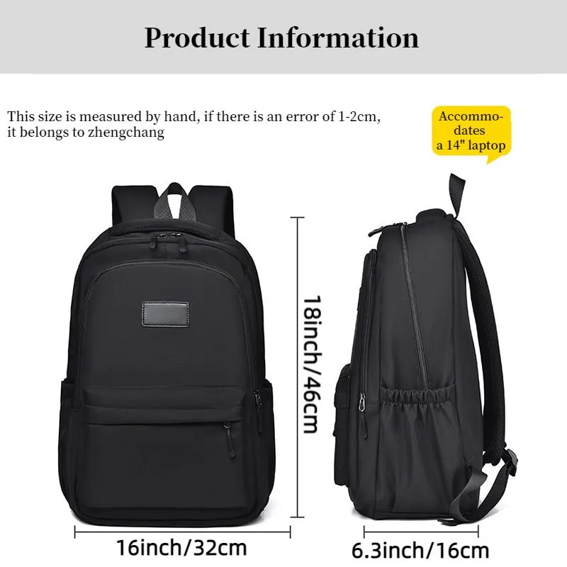 Men's Large-capacity Computer Bag Lightweight Backpack Business Backpack Waterproof Backpack