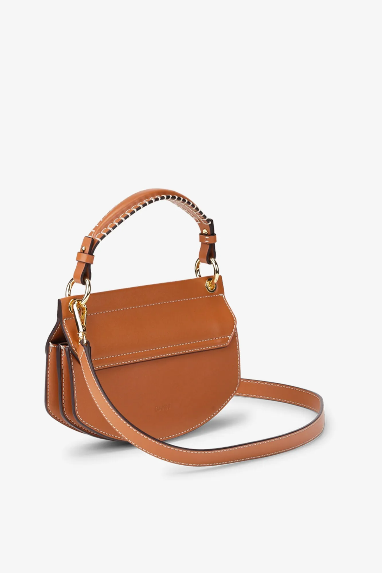 Mini Top Handle Apo-G Bag - Caramel