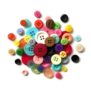 Mixed Color Grab Bag Buttons