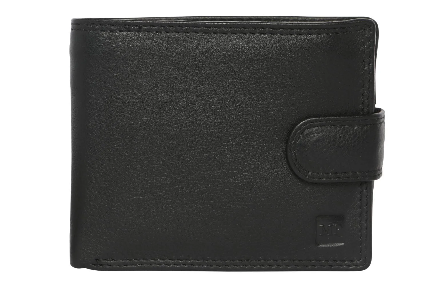 Modapelle - MEN’S RFID LEATHER WALLET BLACK