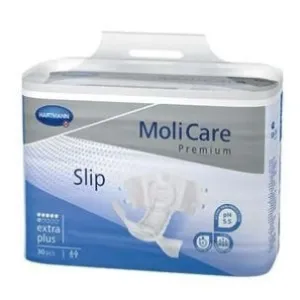 MoliCare Premium Soft Breathable Briefs Medium 35"-47" Bag of 30 (6 Pack)