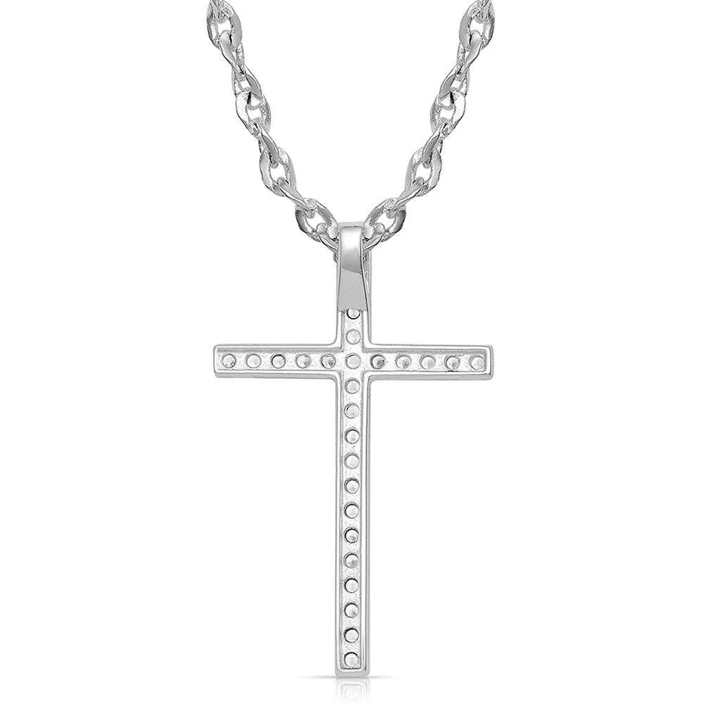 Montana Silversmiths Dazzling in Faith Cross Necklace