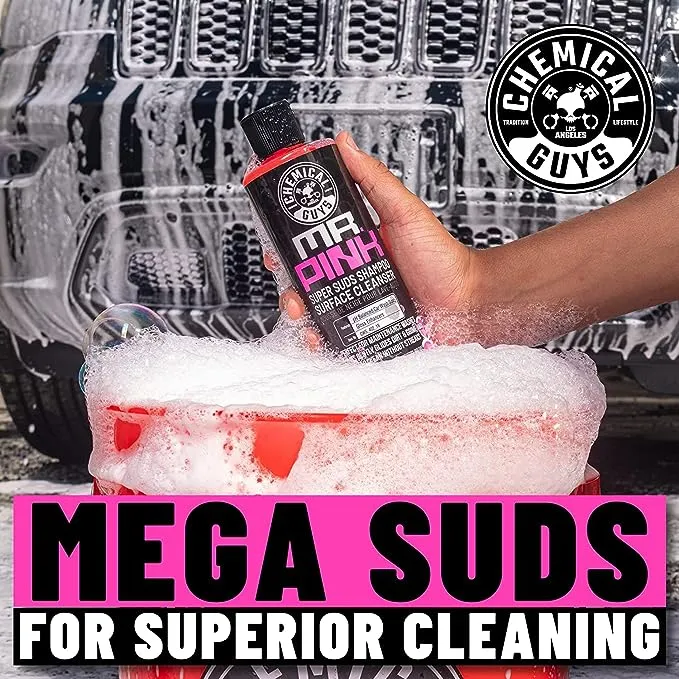 Mr. Pink Foam Party Express Wash & Detail Bundle