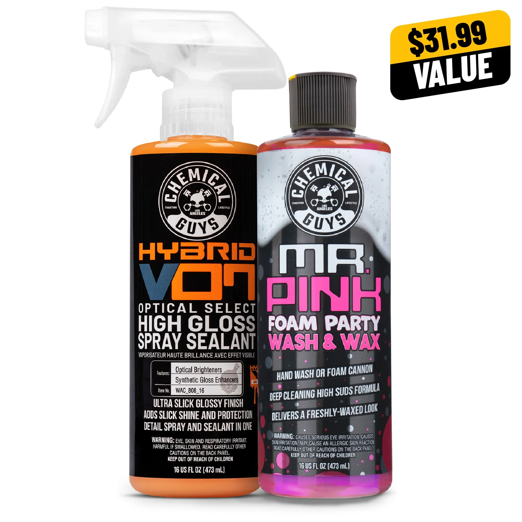 Mr. Pink Foam Party Express Wash & Detail Bundle