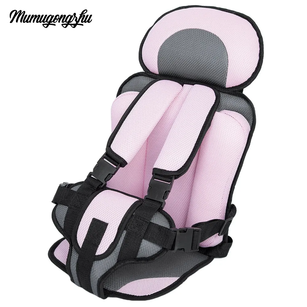 Mumugongzhu Kids Safety Thickening Cotton Adjustable Children Car Seat