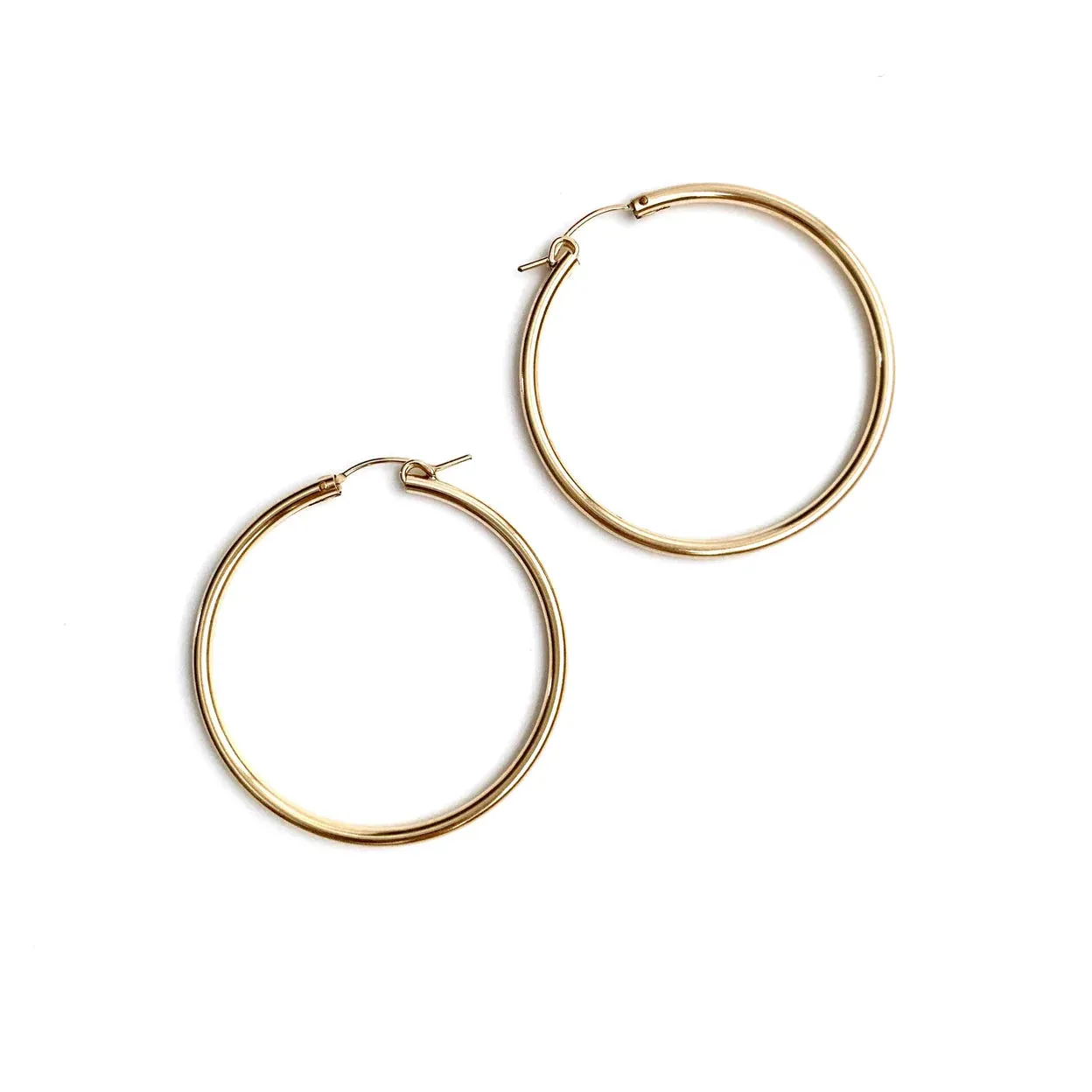 Napa 14K Gold Filled Waterproof Hoops