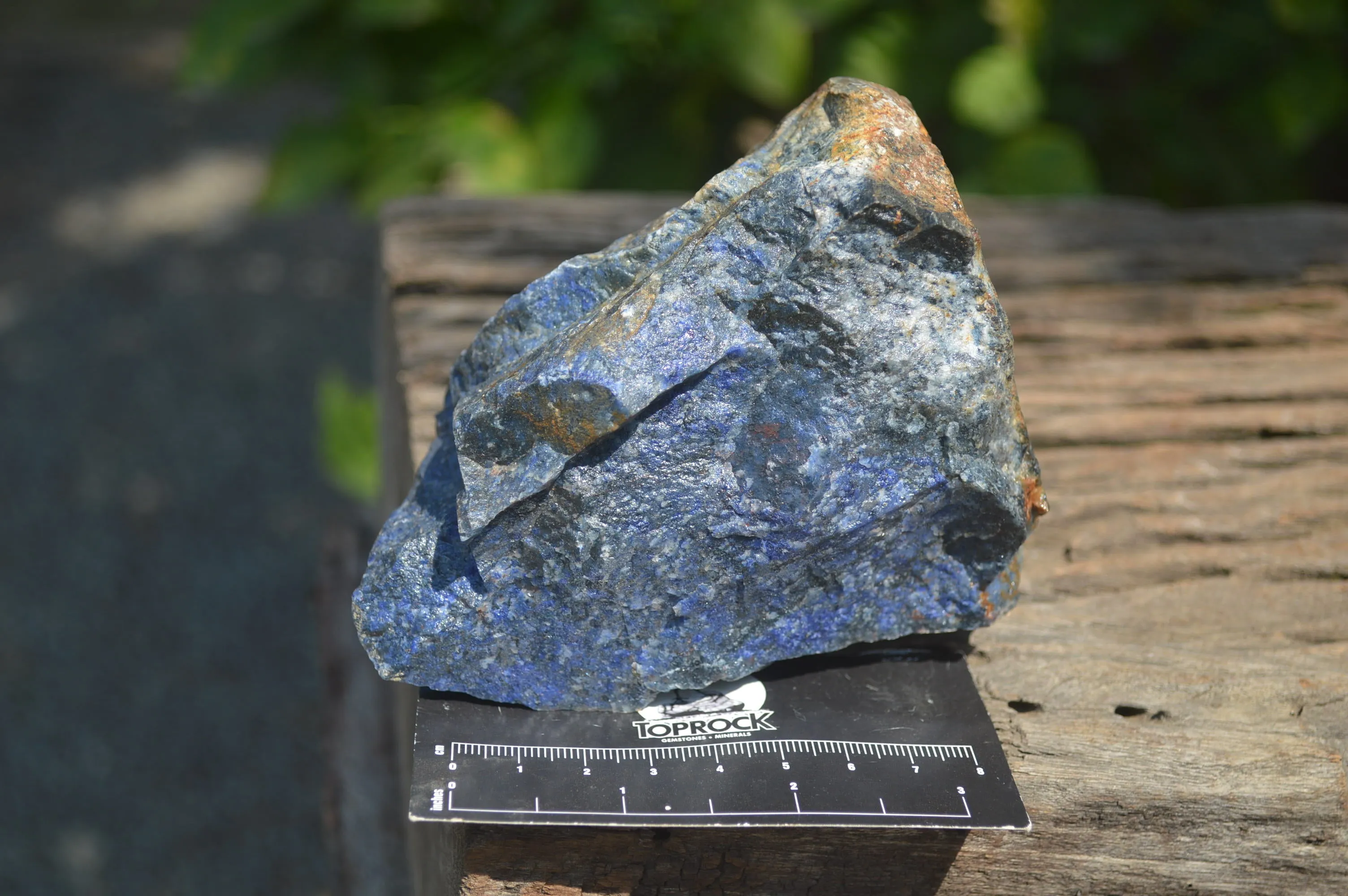 Natural Dumortierite Specimens x 5 From Mozambique