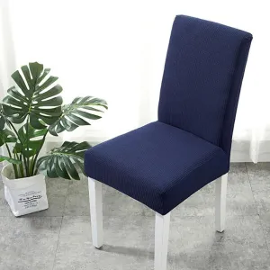 Navy blue - Chair covers - 100% Waterproof and Ultra resistant - The Sofa Cover House