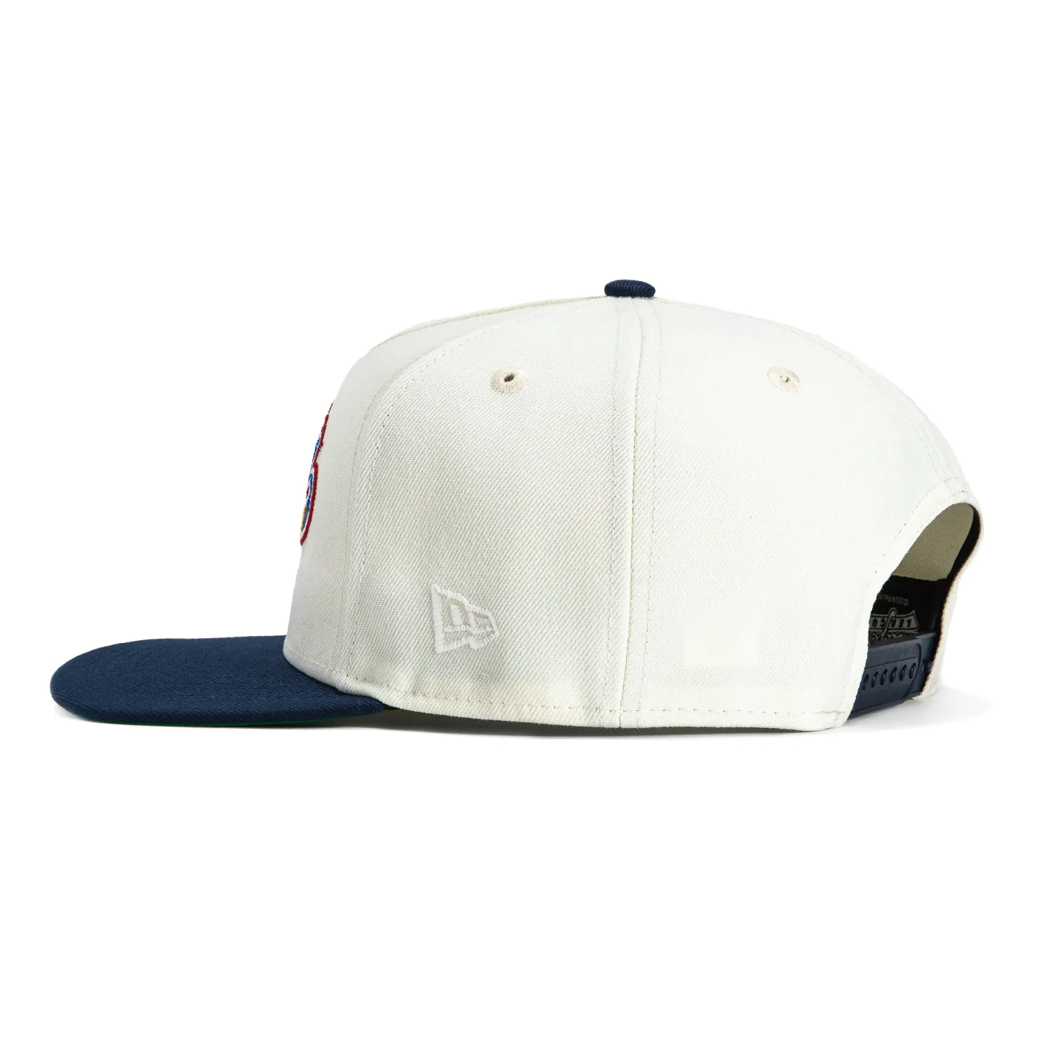 New Era 9Fifty A-Frame Major League Wild Thing Patch Snapback Hat - White, Navy