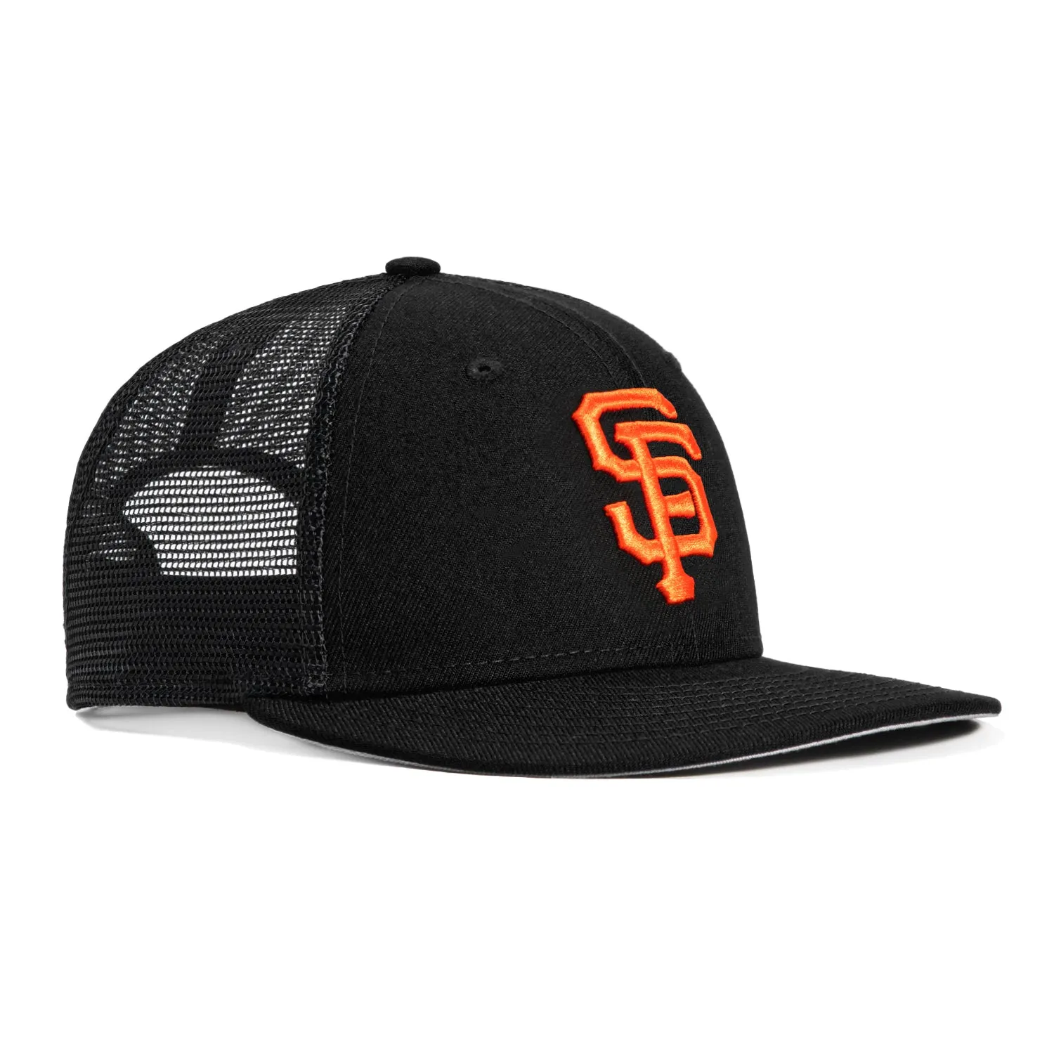 New Era 9Fifty Low Profile San Francisco Giants Game Snapback Hat - Black