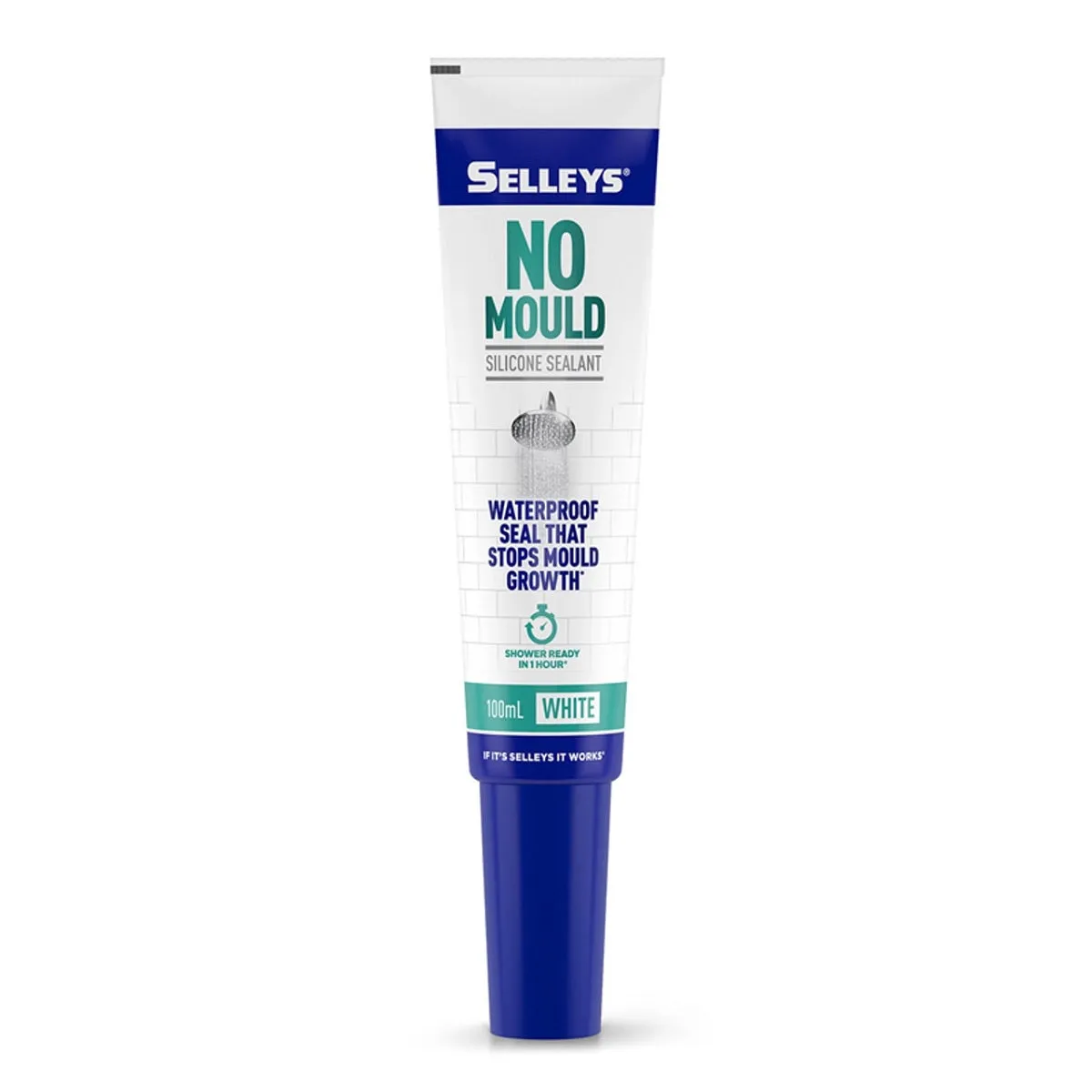 No Mould Silicone Sealant 100ml (White/Clear)