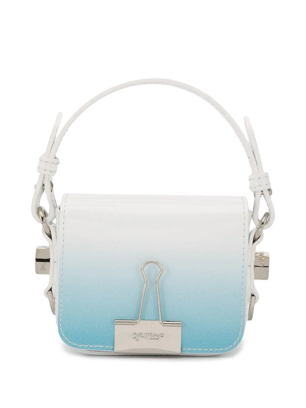 Off-White Baby Binder Gradient Leather Flap Bag - Current Season