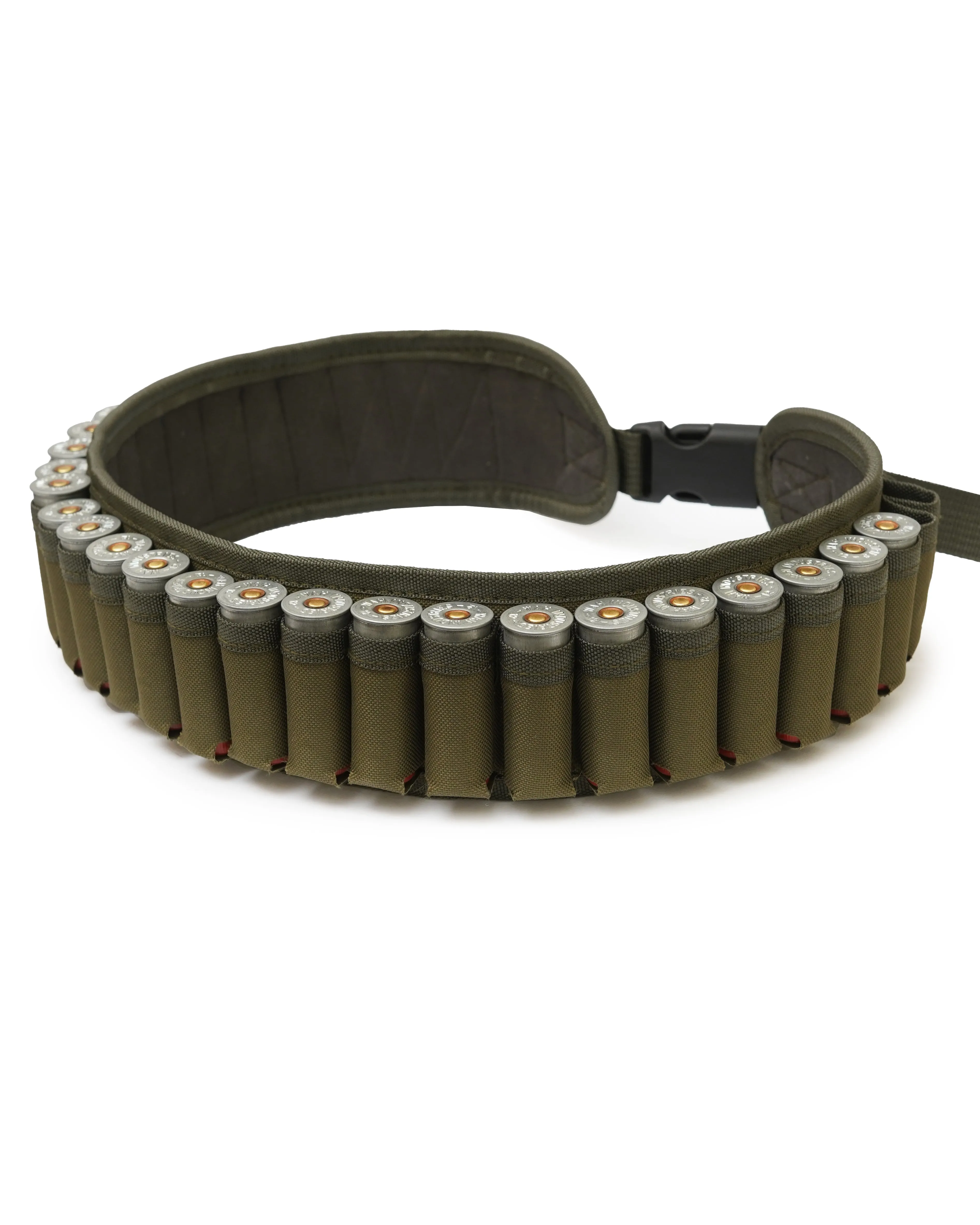 Olive Canvas Cartridge Belt | Simple Shotgun Shell Holder