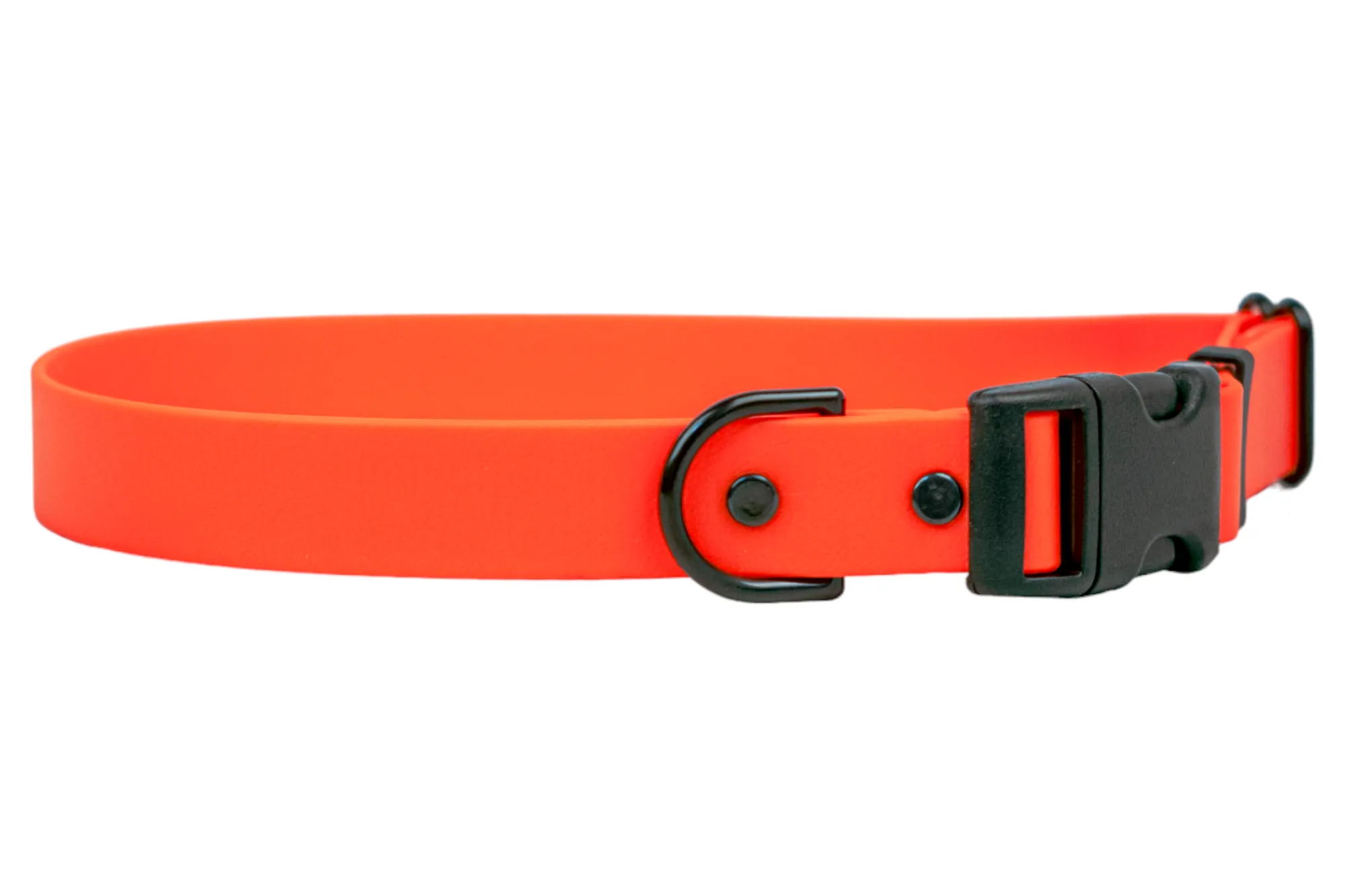 Orange Biothane Collar